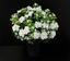 Bouquet artificiel Azalée Belge blanc 40 cm