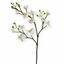 Branche artificielle d'Orchidée blanche 60 cm