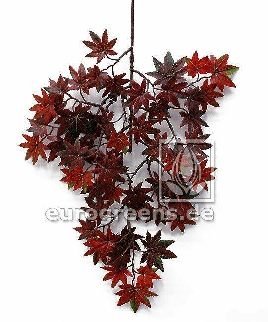 Branche artificielle Erable brun rougeâtre 40 cm