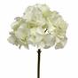Branche artificielle Hortensia blanc 50 cm