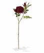 Branche artificielle Rose bordeaux 60 cm