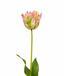 Branche artificielle Tulipe vert-rose 70 cm