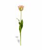 Branche artificielle Tulipe vert-rose 70 cm