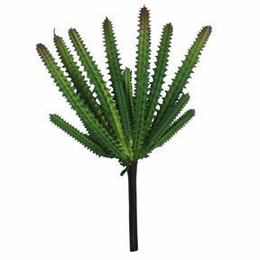 Cactus artificiel vert foncé 21 cm