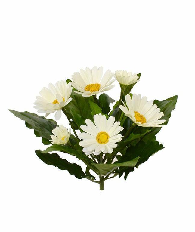 Crème végétale de Gerbera artificielle 30 cm