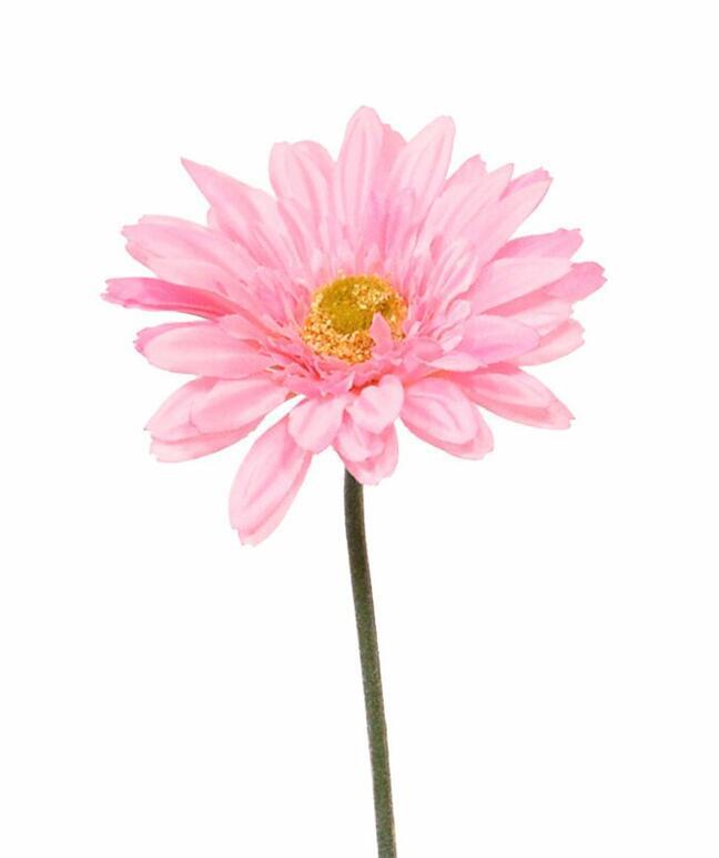 Fleur de Gerbera artificielle rose 60 cm