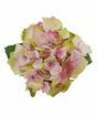 Fleur d'hortensia artificielle rose 45 cm