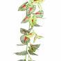 Guirlande artificielle Calladium colorée 190 cm