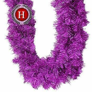 Guirlande artificielle Sapin rose scintillant 300 cm