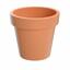 LOFLY pot de fleurs en terre cuite 15,8 cm