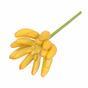 Lotus succulent artificiel Esheveria jaune 9 cm