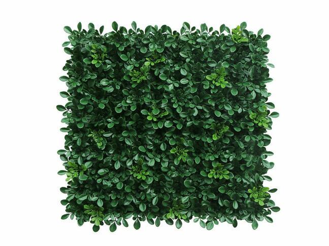 Panneau feuillu artificiel tilleul sauvage - 50x50 cm