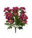 Plante artificielle Chrysanthème rouge-bordeaux 35 cm
