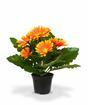 Plante artificielle Gerbera orange 30 cm