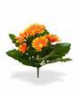 Plante artificielle Gerbera orange 30 cm