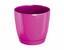 Pot de fleurs COUBI ROUND P avec un bol de fuchsia 24cm