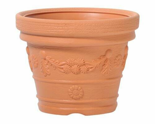 Pot de fleurs DECOR brique 57cm