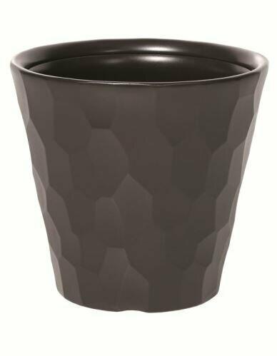 Pot de fleurs ROCKA umbra 34,5 cm