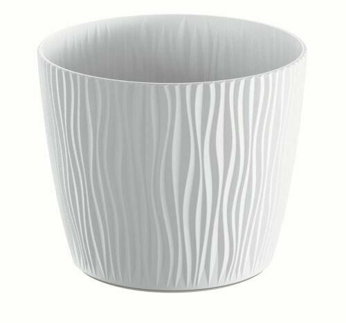 Pot de fleurs SANDY blanc 10.8cm