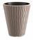 Pot de fleurs SANDY + dépôt anthracite 29,7 cm