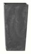 Pot de fleurs URBI SQUARE EFFECT anthracite 12,6 cm