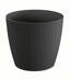 Pot de fleurs WHEATY anthracite 12,8cm