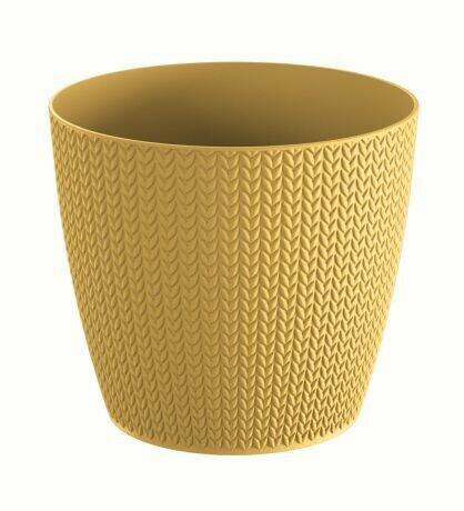 Pot de fleurs WHEATY moutarde 25,8 cm