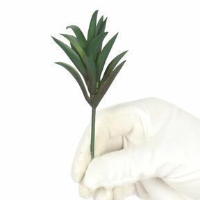 Succulente artificielle Crassula capitella 13,5 cm