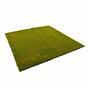 Tapis de mousse artificielle 100 x 100 cm - vert