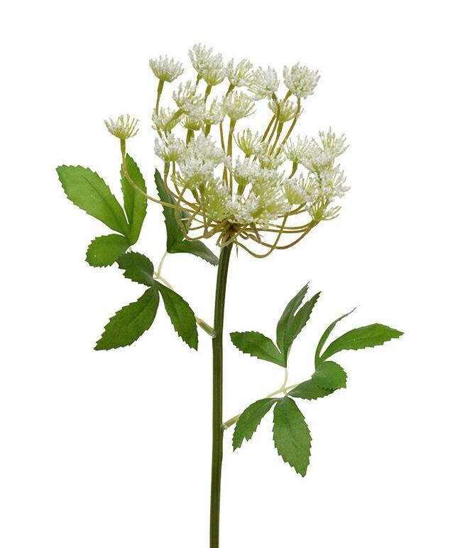 Tige artificielle Aneth crème 55 cm