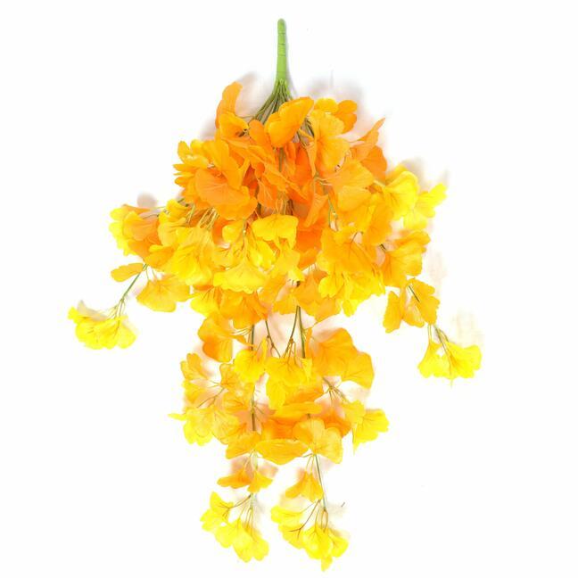 Vrille artificielle Ginko automne 80 cm
