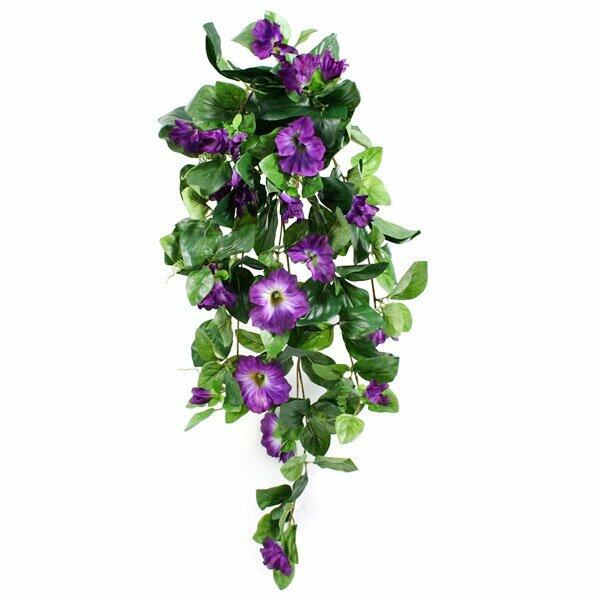 Vrille de Pétunia artificielle violet 80 cm